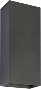 Wandlamp Eros Up/Down Zwart