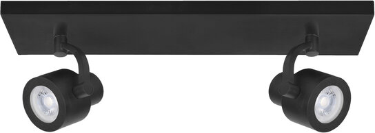 Opbouwspot Alto 2 Recht Zwart
