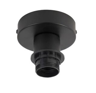 Plafondplaat voor Glaskap Zwart