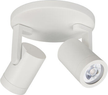 Opbouwspot Halo 2 Rond Wit