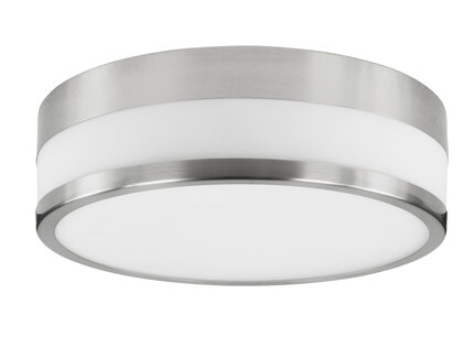 Plafondlamp Bagno 30cm Staal