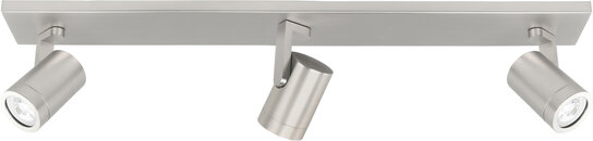 Opbouwspot Halo 3 Recht Staal