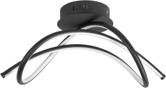 Plafondlamp Plaza Zwart