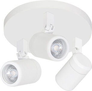 Opbouwspot IP44 Rain 3 Rond Wit