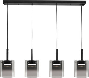 Hanglamp Salerno 4 Zwart  Hanglamp Salerno 4 Zwart