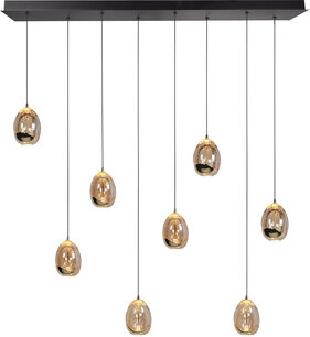 Hanglamp Golden Egg 8 Recht Hanglamp Golden Egg 8 Recht