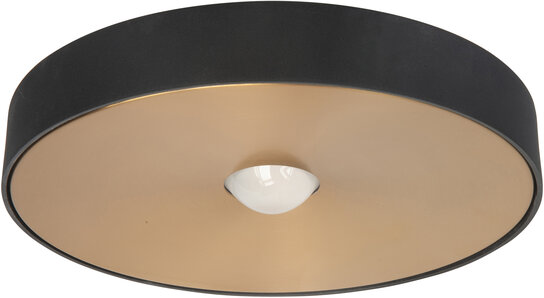 Plafondlamp Bright L Zwart/Goud