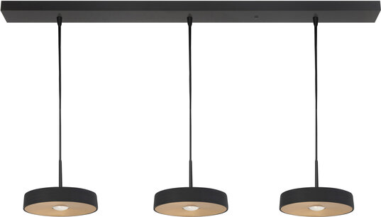 Hanglamp Bright 3 Recht Hanglamp Bright 3 Recht