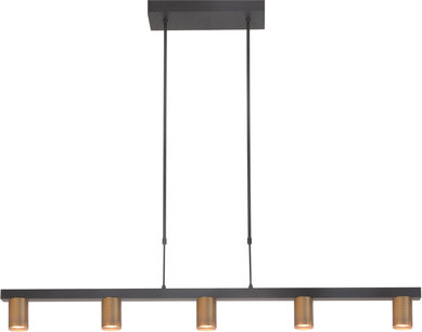 Hanglamp Perugia Recht Brons Hanglamp Perugia Recht Brons