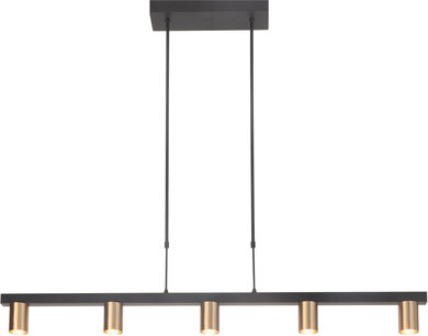Hanglamp Perugia Recht Goud Hanglamp Perugia Recht Goud