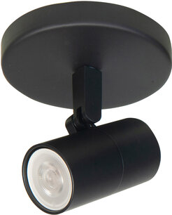 Opbouwspot Piccolo Zwart