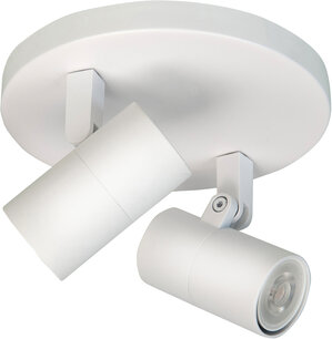 Opbouwspot Piccolo 2 Wit