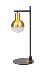 Tafellamp Drop Zwart/Messing Tafellamp Drop Zwart/Messing
