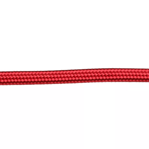 Stofkabel Glanzend Helder Rood