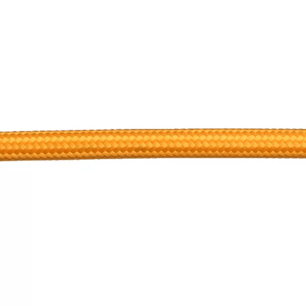 Stofkabel Mat Licht Oranje