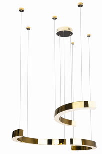 MAXLIGHT P0394D  Hanglamp LOTUS 40W Goud Dimbaar