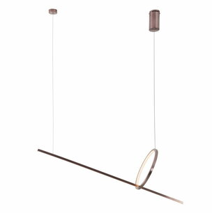 MAXLIGHT P0570D  Hanglamp LOZANNA 18W Geborsteld BRONZE