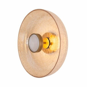 MAXLIGHT W0353 Wandlamp SIGNATURE 35CM KLOSZ Amber