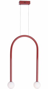 MAXLIGHT P0523  Hanglamp ENIGMA CZERWONA