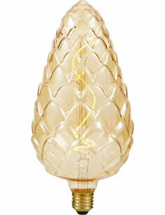 LED E27 Fila XXL Flex Pine-Cone 120x250 230V 200Lm 4W 920 AC Gold Dim LED E27 Fila XXL Flex Pine-Cone 120x250 230V 200Lm 4W 920 AC Gold Dim