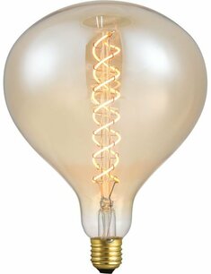 LED E27 Fila XXL Flex R160x225 230V 350Lm 6W 920 AC Gold Dim LED E27 Fila XXL Flex R160x225 230V 350Lm 6W 920 AC Gold Dim