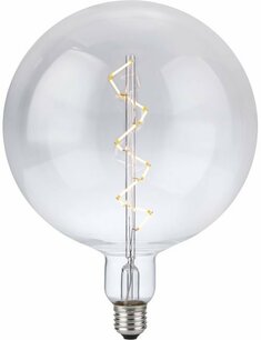 LED E27 Fila XXL Globe Spiral G200x262 230V 580Lm 6W 925 AC Clear Dim LED E27 Fila XXL Globe Spiral G200x262 230V 580Lm 6W 925 AC Clear Dim