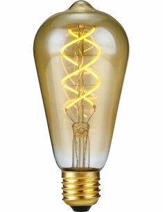 LED E27 Fila Flex DH Rustika ST64x140 230V 320Lm 5W 820 AC Gold Dim LED E27 Fila Flex DH Rustika ST64x140 230V 320Lm 5W 820 AC Gold Dim