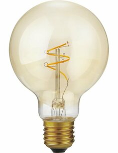 LED E27 Slim Flex Fila Globe G80x120 250Lm 2.9W 922 AC Gold Dim LED E27 Slim Flex Fila Globe G80x120 250Lm 2.9W 922 AC Gold Dim