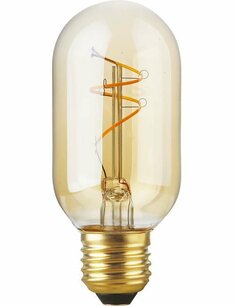 LED E27 Slim Flex Fila Tube T45x110 470Lm 4.2W 922 AC Gold Dim LED E27 Slim Flex Fila Tube T45x110 470Lm 4.2W 922 AC Gold Dim