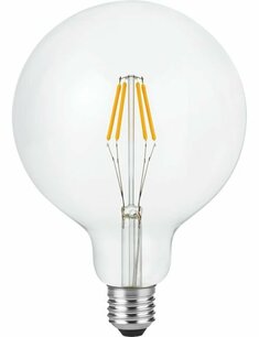 LED E27 Fila Globe G125x180 230V 360Lm 4W 925 AC Clear Dim