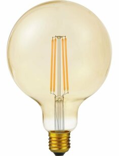LED E27 Fila Globe G125x180 230V 530Lm 7W 922 AC Gold Dim