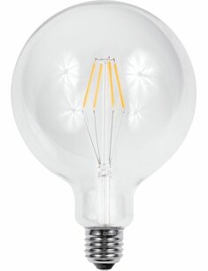 LED E27 Fila Globe G125x180 230V 500Lm 4.5W 927 AC Clear Dim
