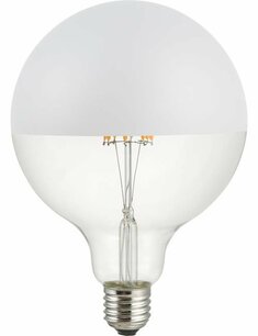 LED E27 Fila Globe Top Mirror G125x180 230V 550Lm 6.5W 925 AC White Di LED E27 Fila Globe Top Mirror G125x180 230V 550Lm 6.5W 925 AC White Di