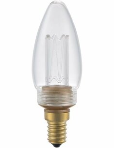 LED E14 Vintage Candle C35x103 230V 65Lm 2.5W 820 AC Clear Dim LED E14 Vintage Candle C35x103 230V 65Lm 2.5W 820 AC Clear Dim