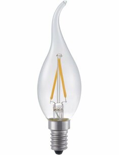 LED E14 Fila Tip Candle C35x120 230V 160Lm 2W 827 AC Clear Dim LED E14 Fila Tip Candle C35x120 230V 160Lm 2W 827 AC Clear Dim