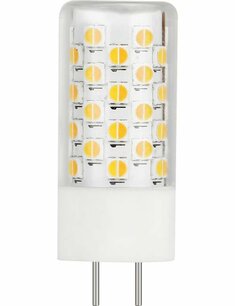LED GY6.35 DTW T18x46 12V 380Lm 4.3W 920-930 AC/DC Clear Dim