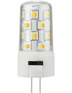 LED G4 T19x46 12V 300Lm 3W 930/940/965 AC/DC Clear Dim