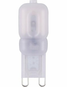 LED G9 T16.4x48 230V 170Lm 2W 827 300° AC Frosted Non-Dim LED G9 T16.4x48 230V 170Lm 2W 827 300° AC Frosted Non-Dim