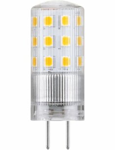 LED GY6.35 T17x46 12V 470Lm 3.8W 827 AC/DC Clear Dim