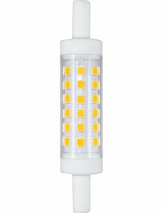 LED R7s T15x78 230V 490Lm 5W 830 AC Clear Non-Dim