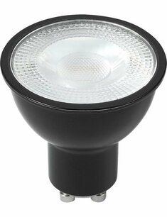 LED GU10 MR16 50x54 230V 430Lm 5W 827 35° AC Black Dim LED GU10 MR16 50x54 230V 430Lm 5W 827 35° AC Black Dim
