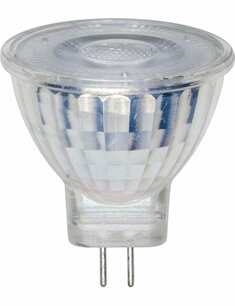 LED GU4 MR11 Glass 35x38 12V 345Lm 4.4W 827 36° AC/DC Dim LED GU4 MR11 Glass 35x38 12V 345Lm 4.4W 827 36° AC/DC Dim