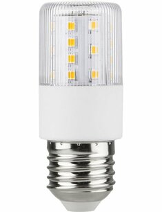 LED E27 Tube T32x80 230V 806Lm 7W 827 AC Clear Dim