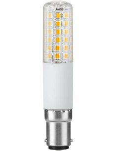LED Ba15d Tube T18x90 230V 1055Lm 8W 827 AC Clear Dim