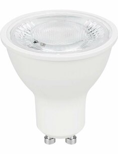 LED GU10 MR16 50x54 100-250V 450Lm 4W 830 36° AC/DC White Non-Dim