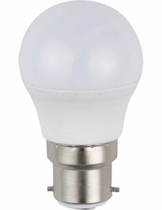 LED Ba22d Ball G45x80 12-60V 250Lm 3W 830 160° DC Opal Non-Dim