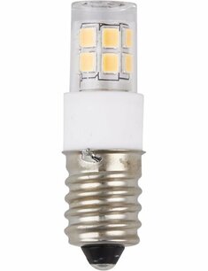 LED E14 Tube T14x47 230V 270Lm 2W 827 AC Clear Non-Dim