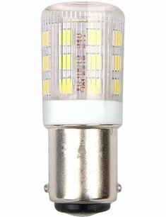 LED Ba15d Tube T18x45 230V 250Lm 3W 830 AC Clear Non-Dim