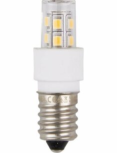 LED E14 Tube T17x52 10-30V 180Lm 1.7W 827 AC/DC Clear Non-Dim