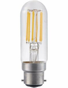 LED Ba22d Fila Tube T30x95 230V 500Lm 5W 927 AC Clear Dim